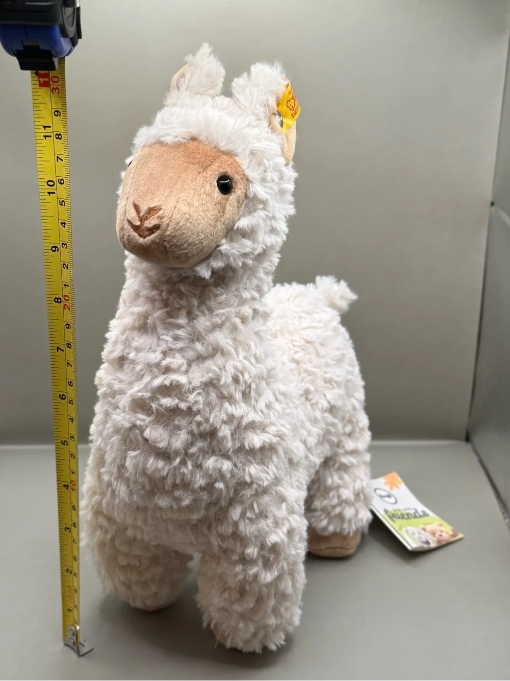 NWT Steiff Leandro Llama Plush Stuffed Animal Lovey